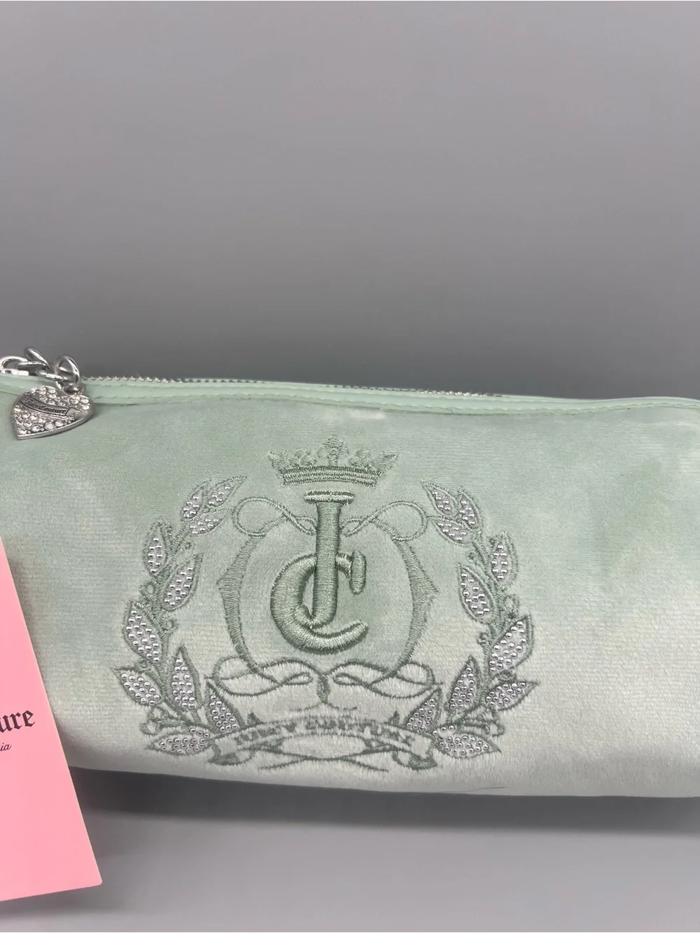 Juicy couture sparkle royal shoulder bag purse